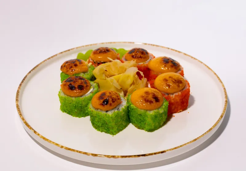 Запеченный ролл Калифорния